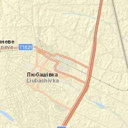 Lyubashivka Street Map