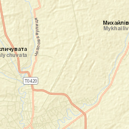 Tomakivka Street Map