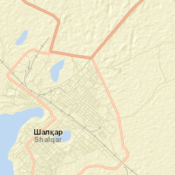 Shalqar Street Map