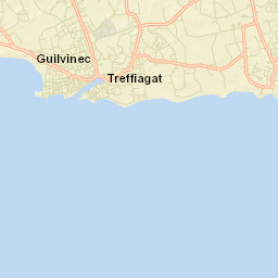 Guilvinec Street Map