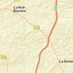 La Dominelais Street Map