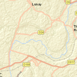 Lunay Street Map