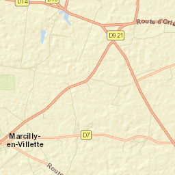 Marcilly-en-Villette Street Map