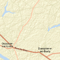 Ouzouer-sur-Loire Street Map