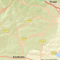 Thann Street Map