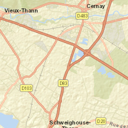 Aspach-le-Bas Street Map