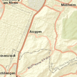 Schliengen Street Map