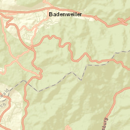 Badenweiler Street Map