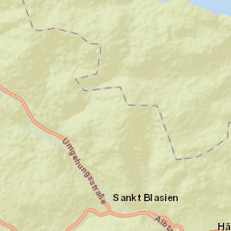 Sankt Blasien Street Map