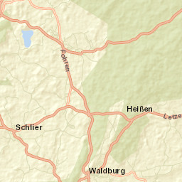 Schlier Street Map