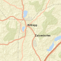 Kißlegg Street Map