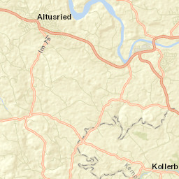 Altusried Street Map