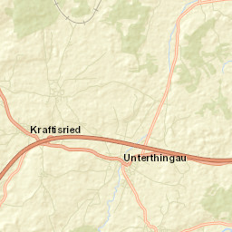 Unterthingau Street Map