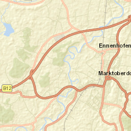 Marktoberdorf Street Map