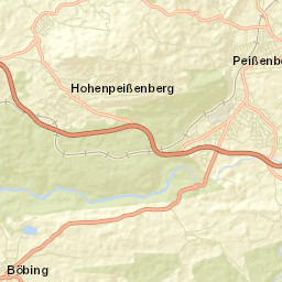 Peißenberg Street Map