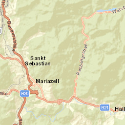 Mariazell Street Map