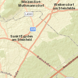 Winzendorf Street Map