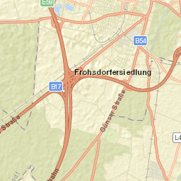 Wiener Neustadt Street Map