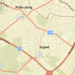 Pöttsching Street Map