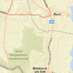 Rust Stadt Street Map