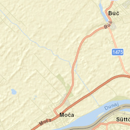 Süttő Street Map
