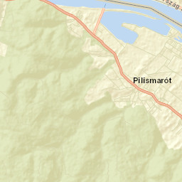 Pilismarót Street Map