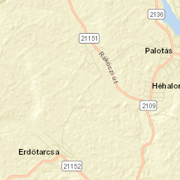 Palotás Street Map