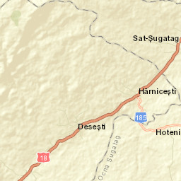 Deseşti Street Map