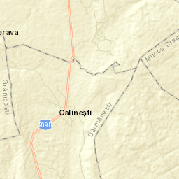 Călinești Street Map