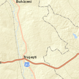 Truşeşti Street Map