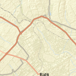 Bălţi Street Map