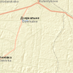 Kuteynykove Street Map
