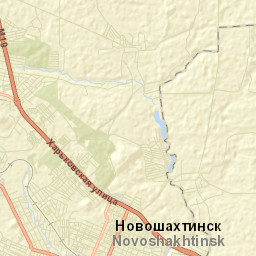 Novoshakhtinsk Street Map