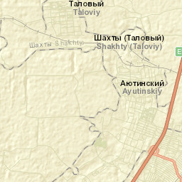 Talovyy Street Map