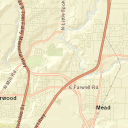 15401-15445 North Little Spokane Drive Spokane WA Street Map