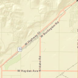 Rathdrum Street Map
