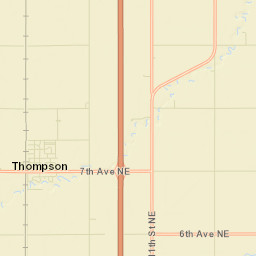 Thompson Street Map