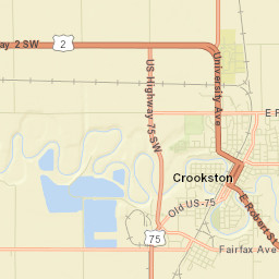 Crookston Street Map