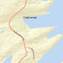 Carbonear Street Map
