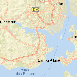 Locmiquélic Street Map