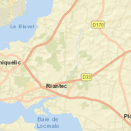 Riantec Street Map