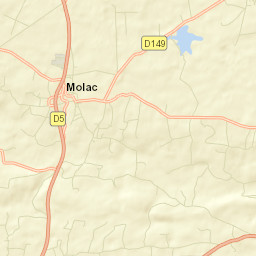 Molac Street Map