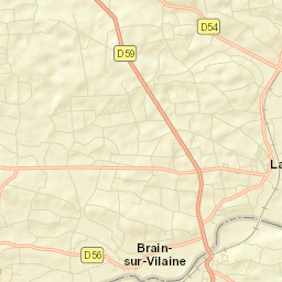 Langon Street Map