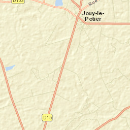 Jouy-le-Potier Street Map