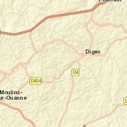 Diges Street Map