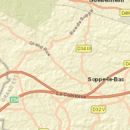 Guewenheim Street Map