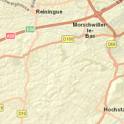 Reiningue Street Map