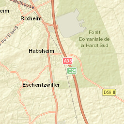 Rixheim Street Map