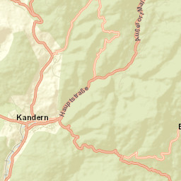 Kandern Street Map
