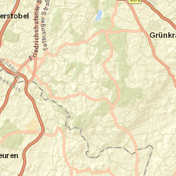 Grünkraut Street Map